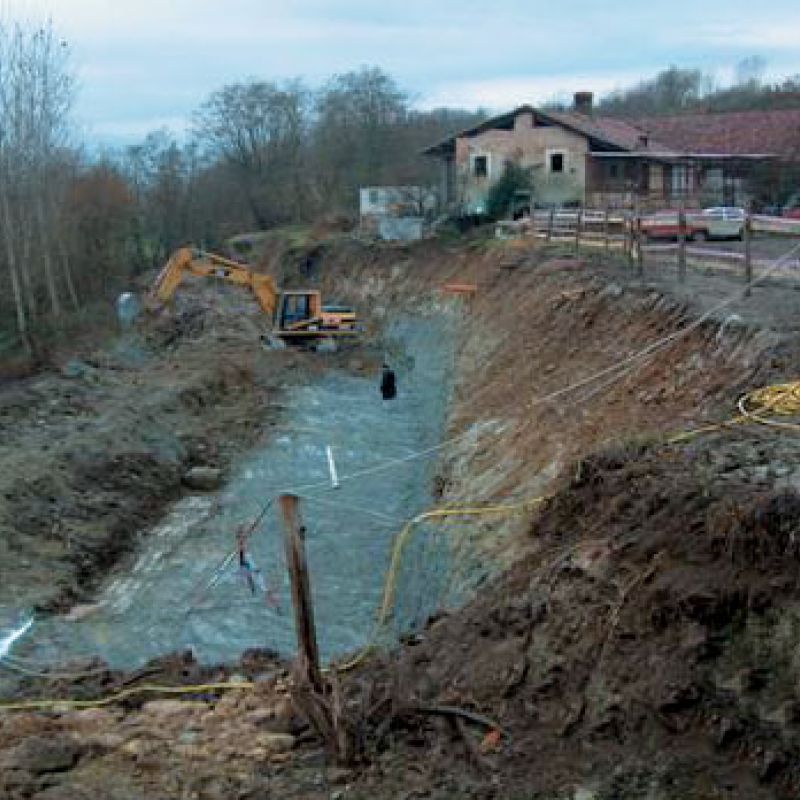 Costruzione Canale di Carrù – ENEL
